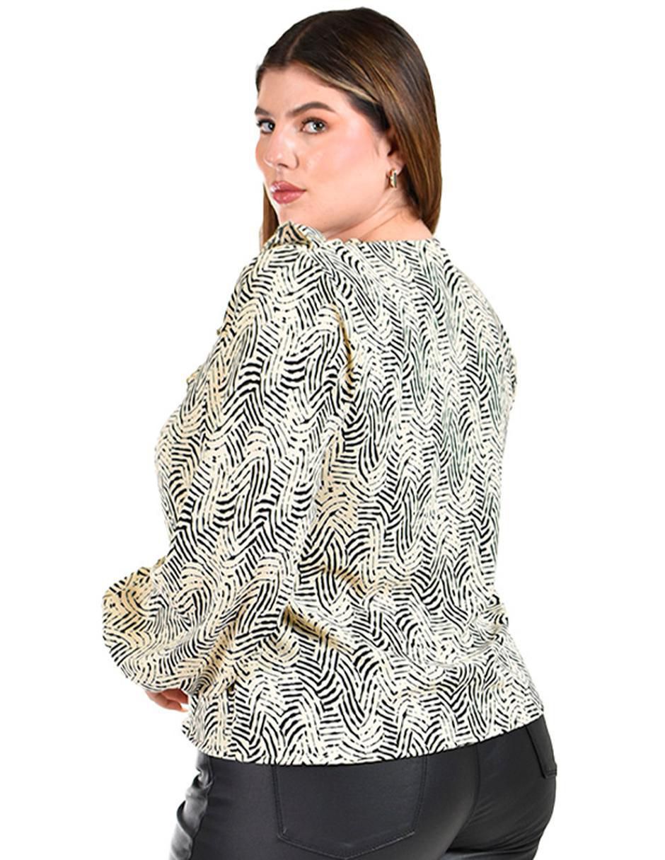 Blusa manga larga para mujer 8