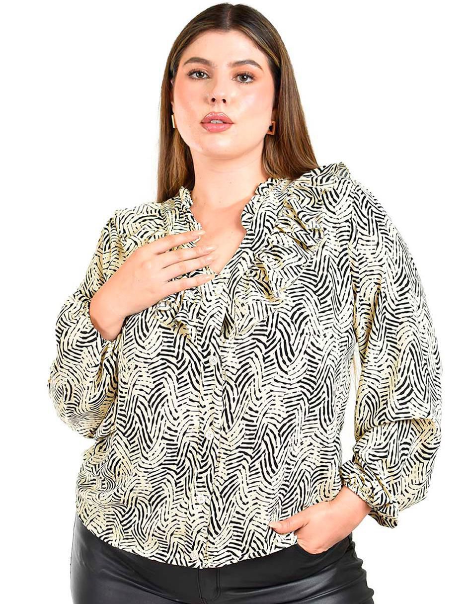 Blusa manga larga para mujer 9