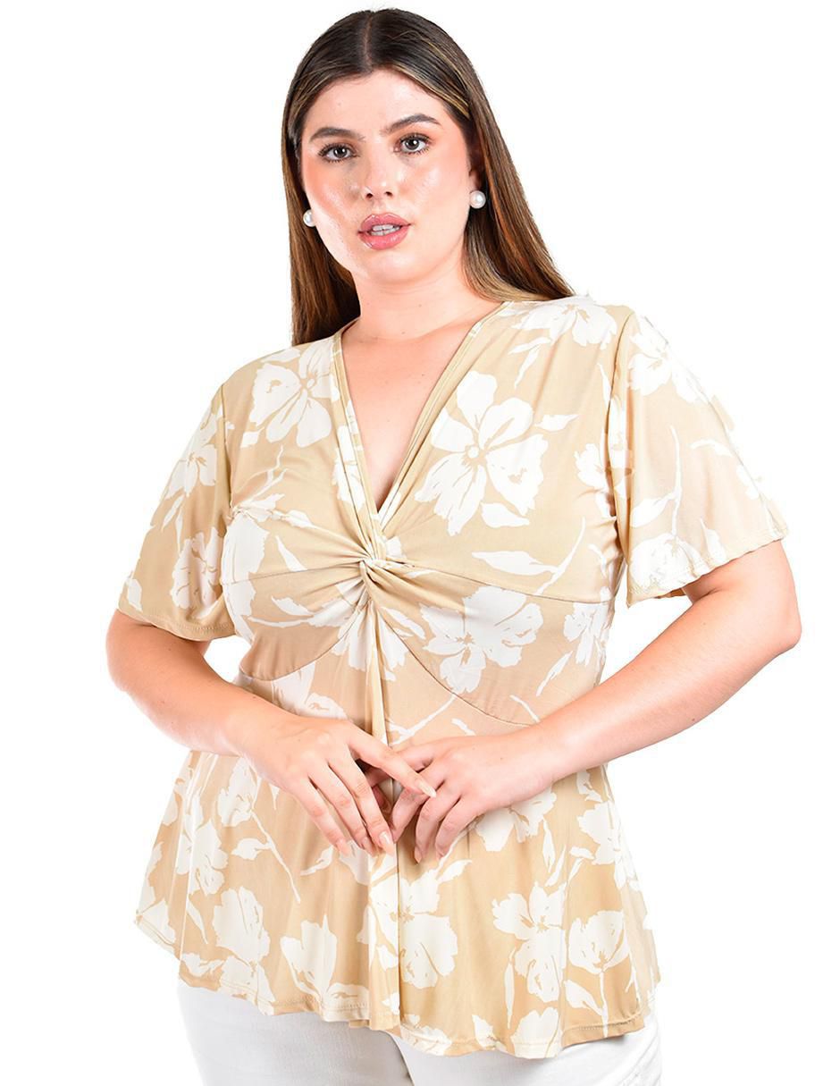 Blusa manga corta para mujer 1
