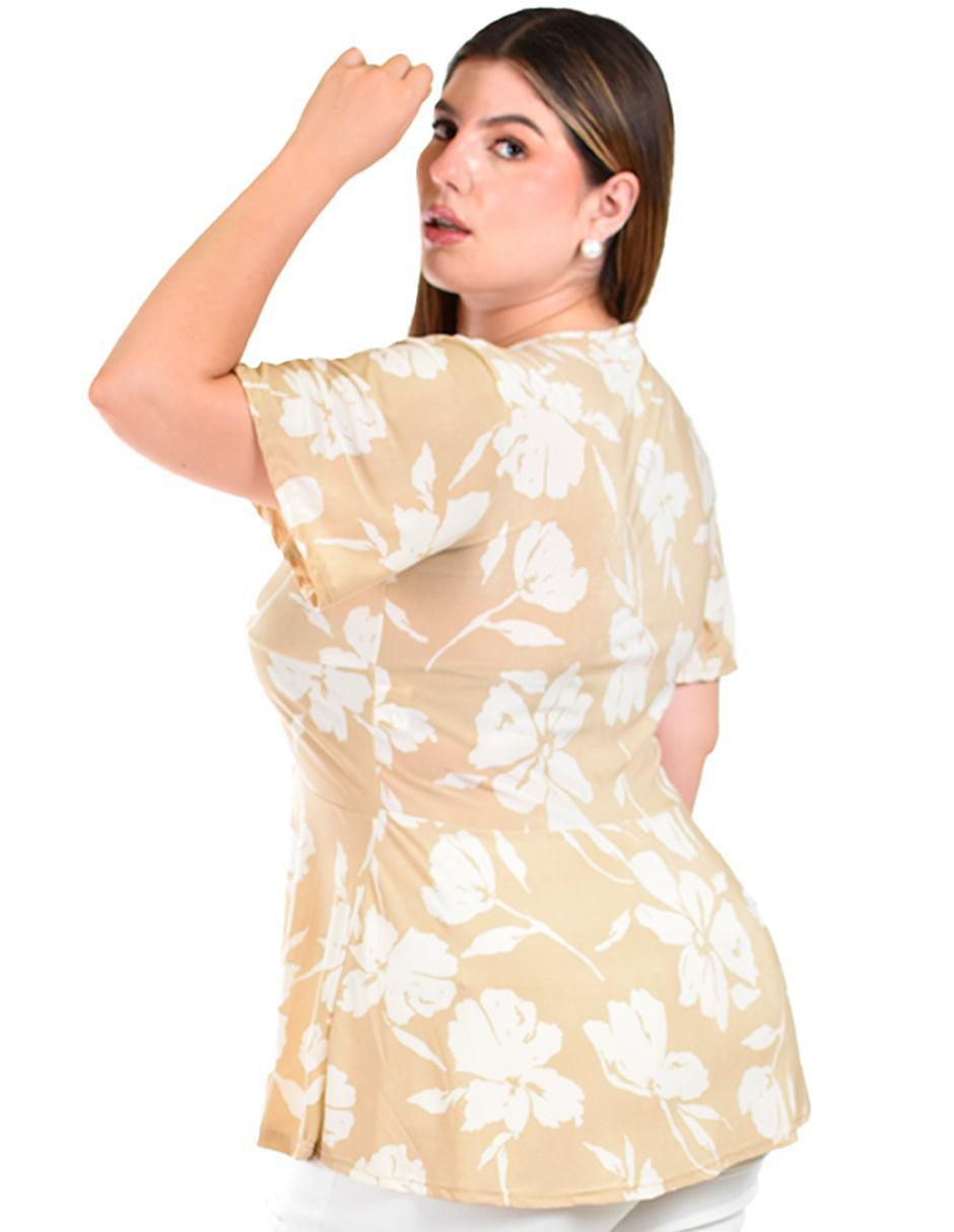 Blusa manga corta para mujer 7