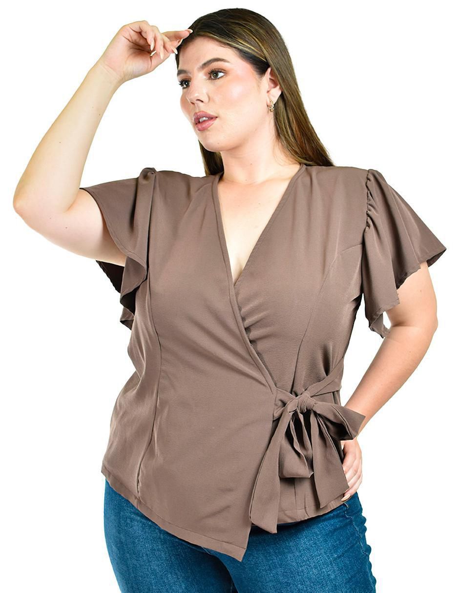 Blusa manga corta para mujer 1