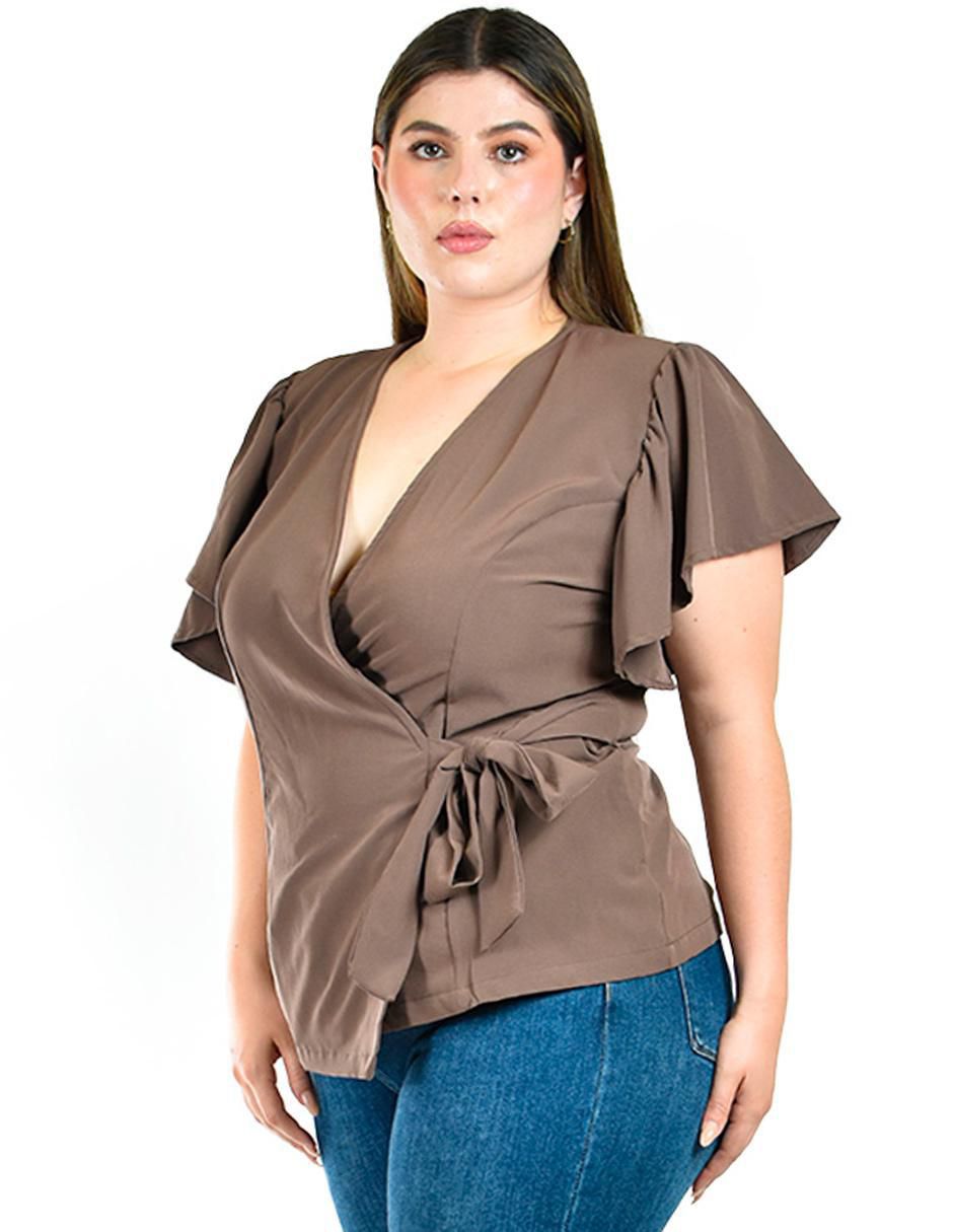 Blusa manga corta para mujer 6