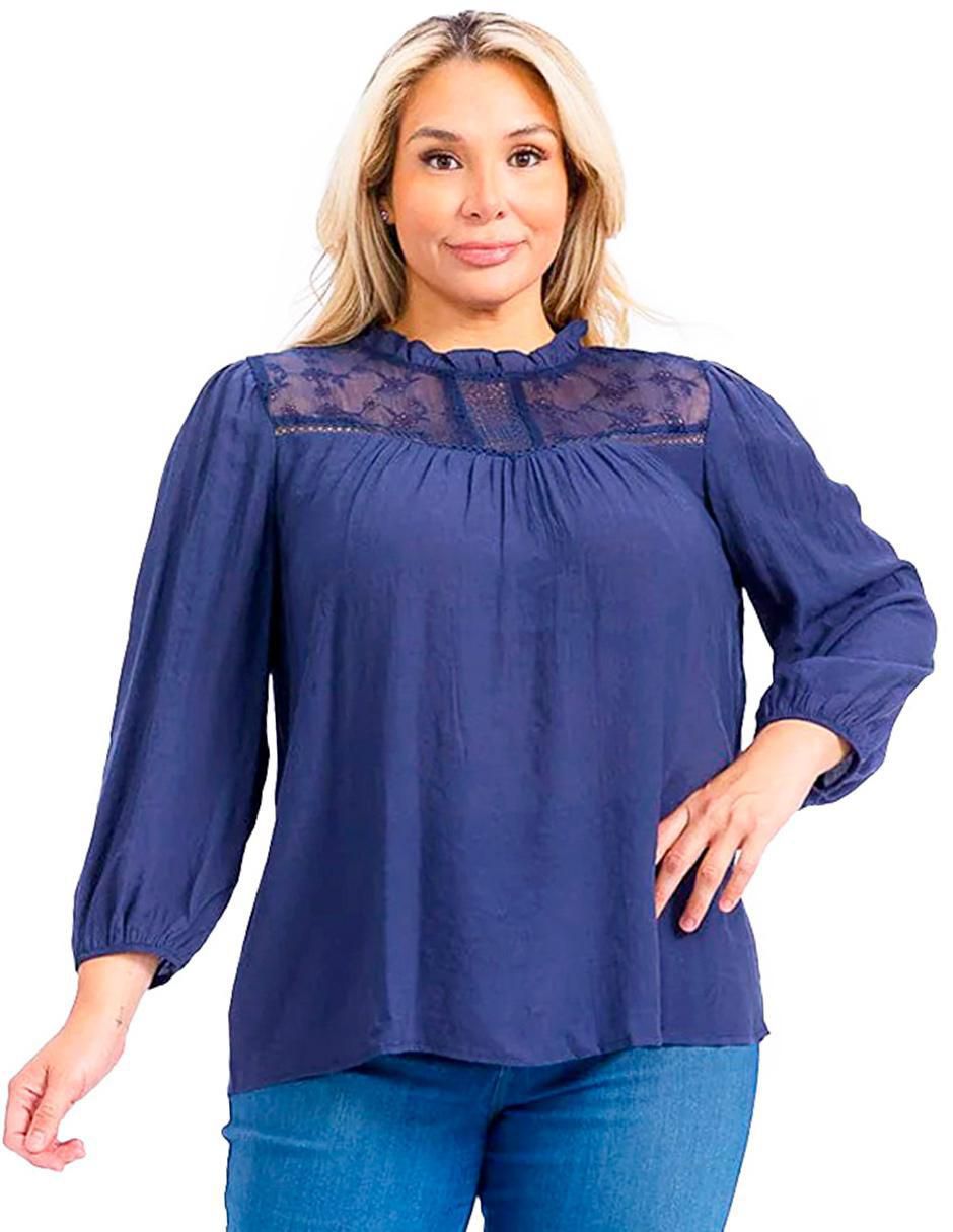 Blusa manga larga para mujer 1