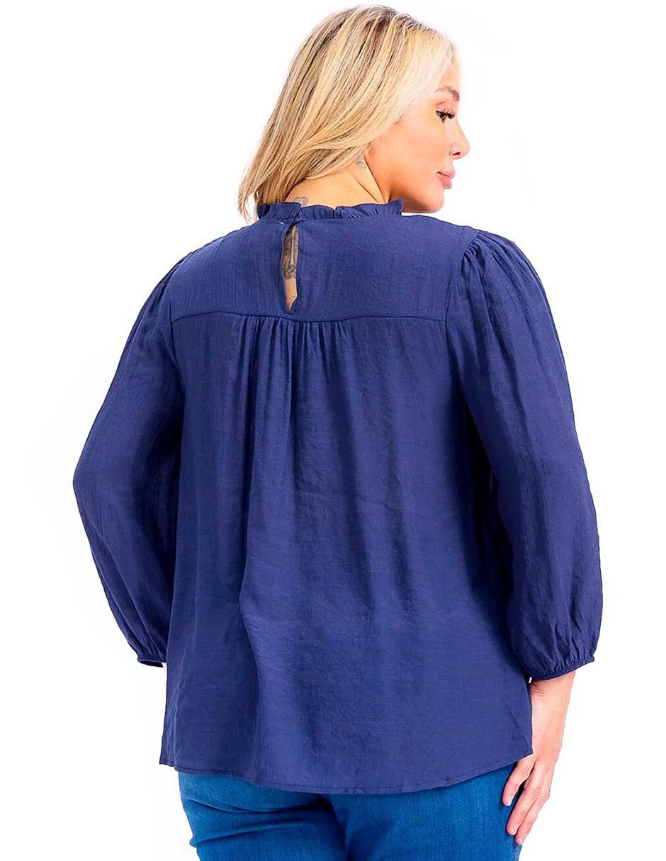 Blusa manga larga para mujer 8