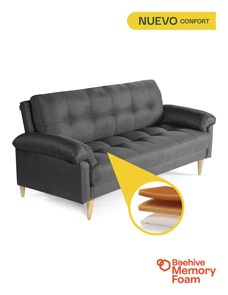 Sofá cama armable Salam de lino 7