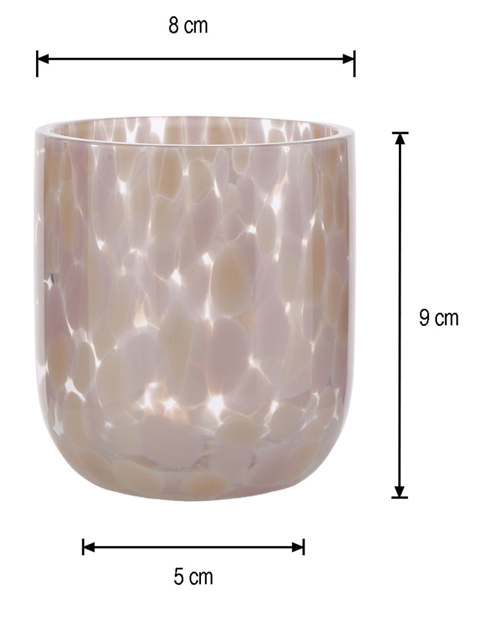 Vaso para jugo Dotoglass de vidrio
