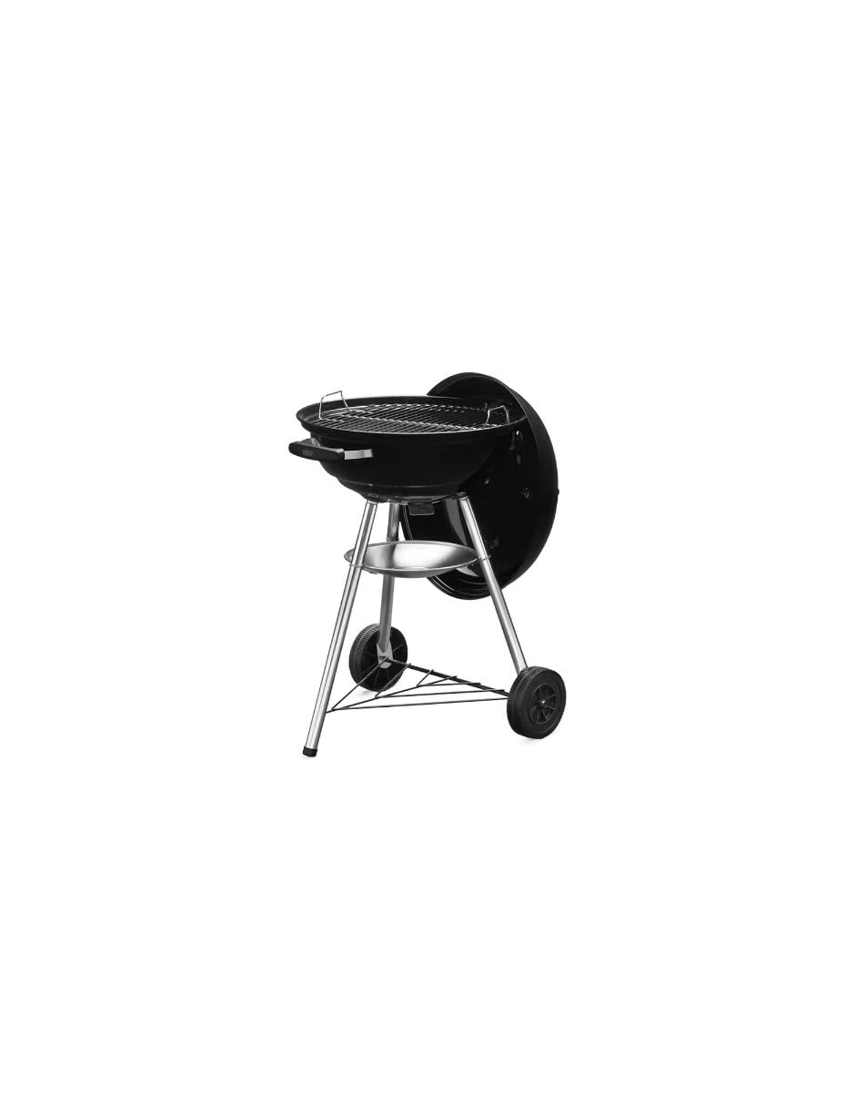Asador carbón Weber Compact Kettle de acero porcelanizado