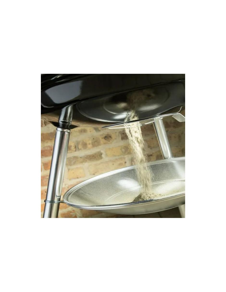 Asador carbón Weber Compact Kettle de acero porcelanizado