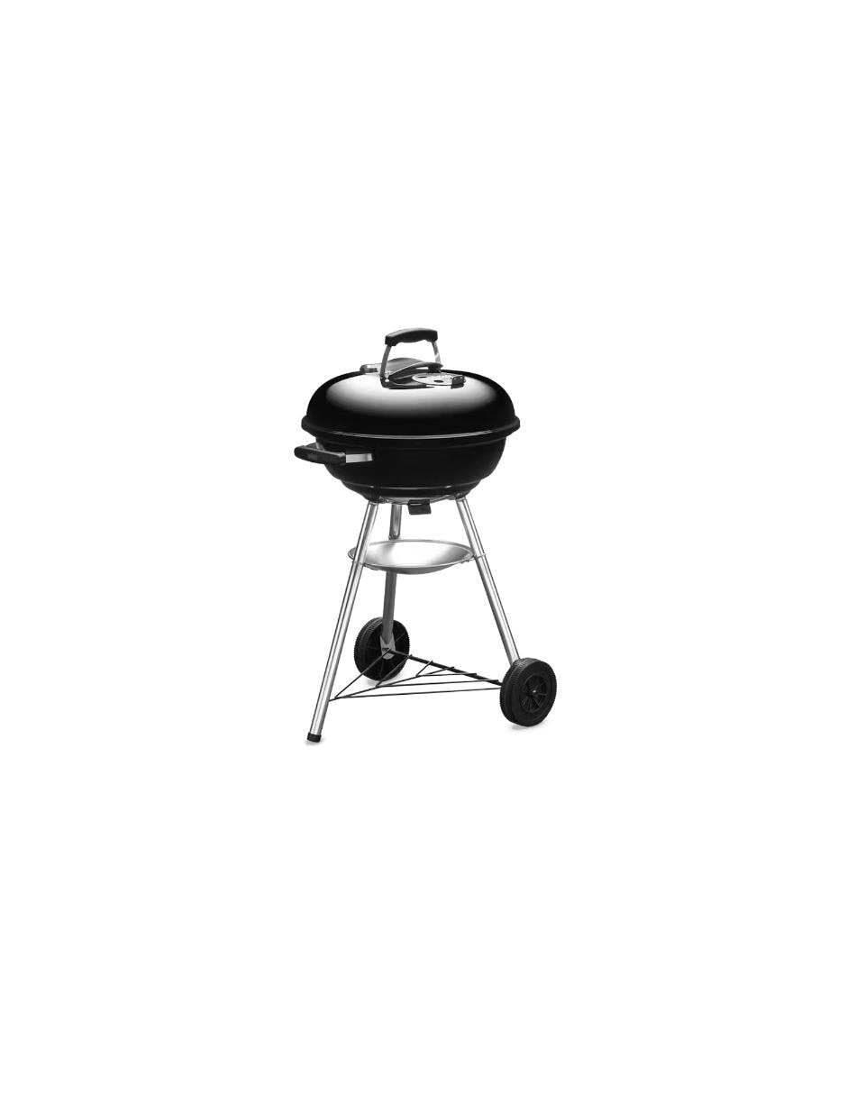 Asador de carbón Weber Compact Kettle de acero porcelanizado 2