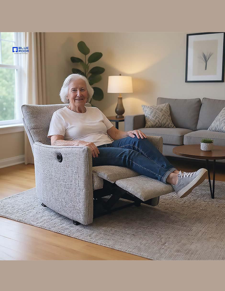 Reclinable eléctrico de madera 12