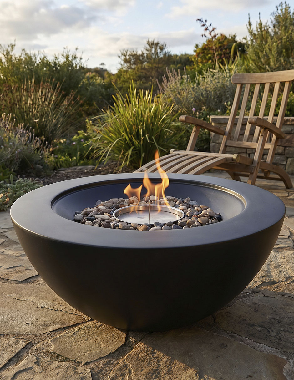 Mesa de fuego para exterior Mesa de fuego para exterior