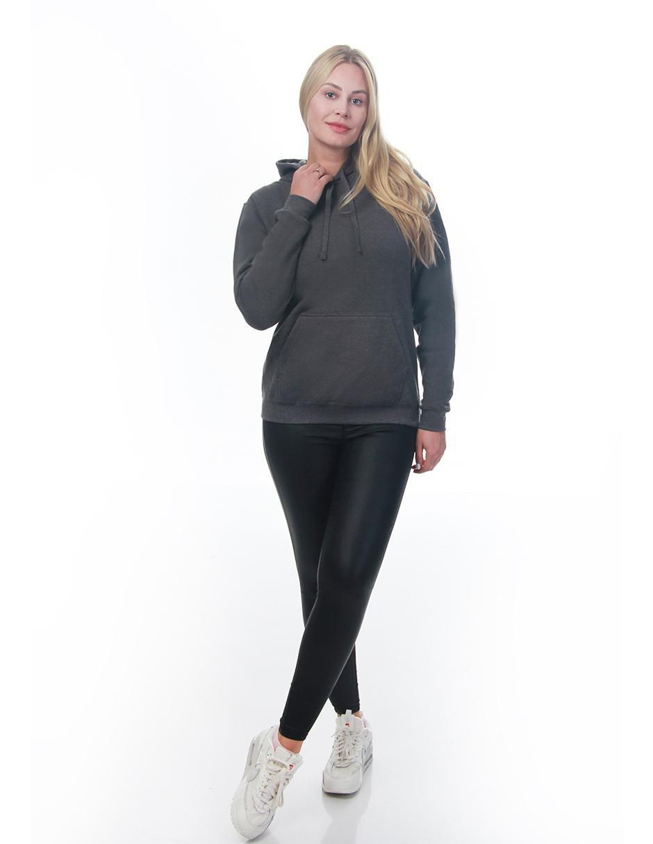 Sudadera con capucha y bolsa Básicos para mujer 4