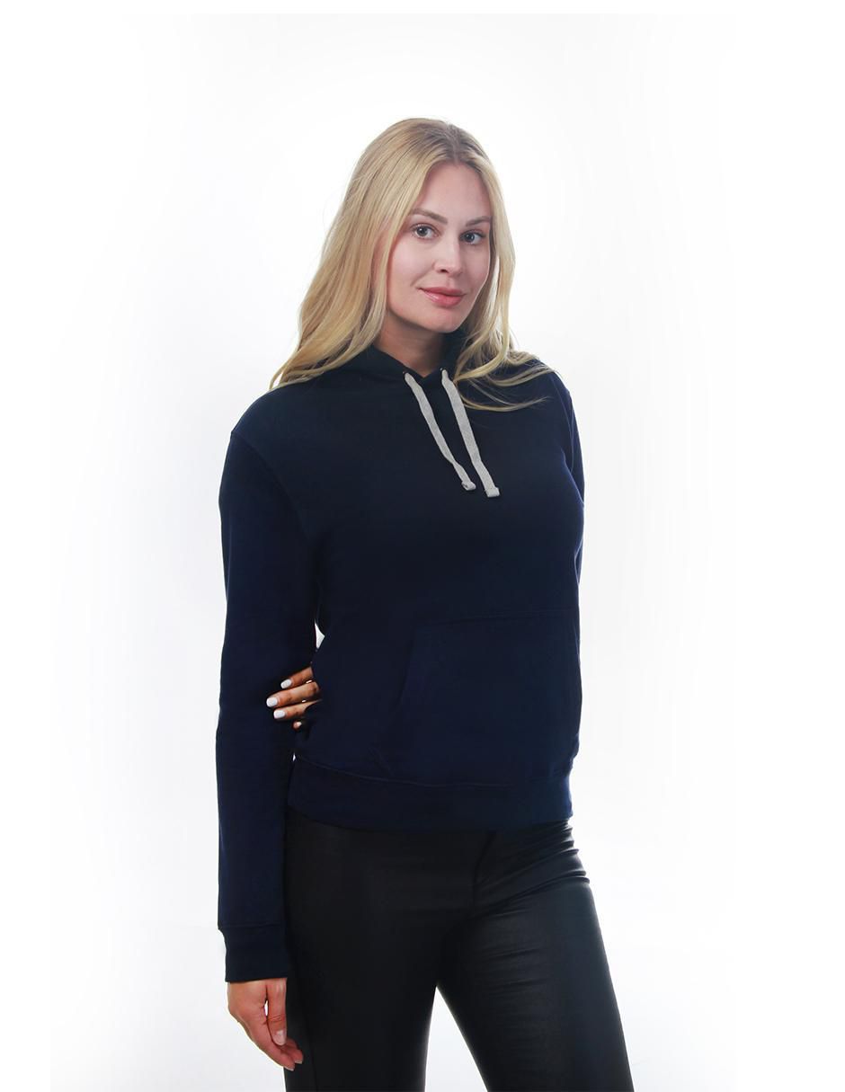 Sudadera con capucha y bolsa Básicos para mujer 5
