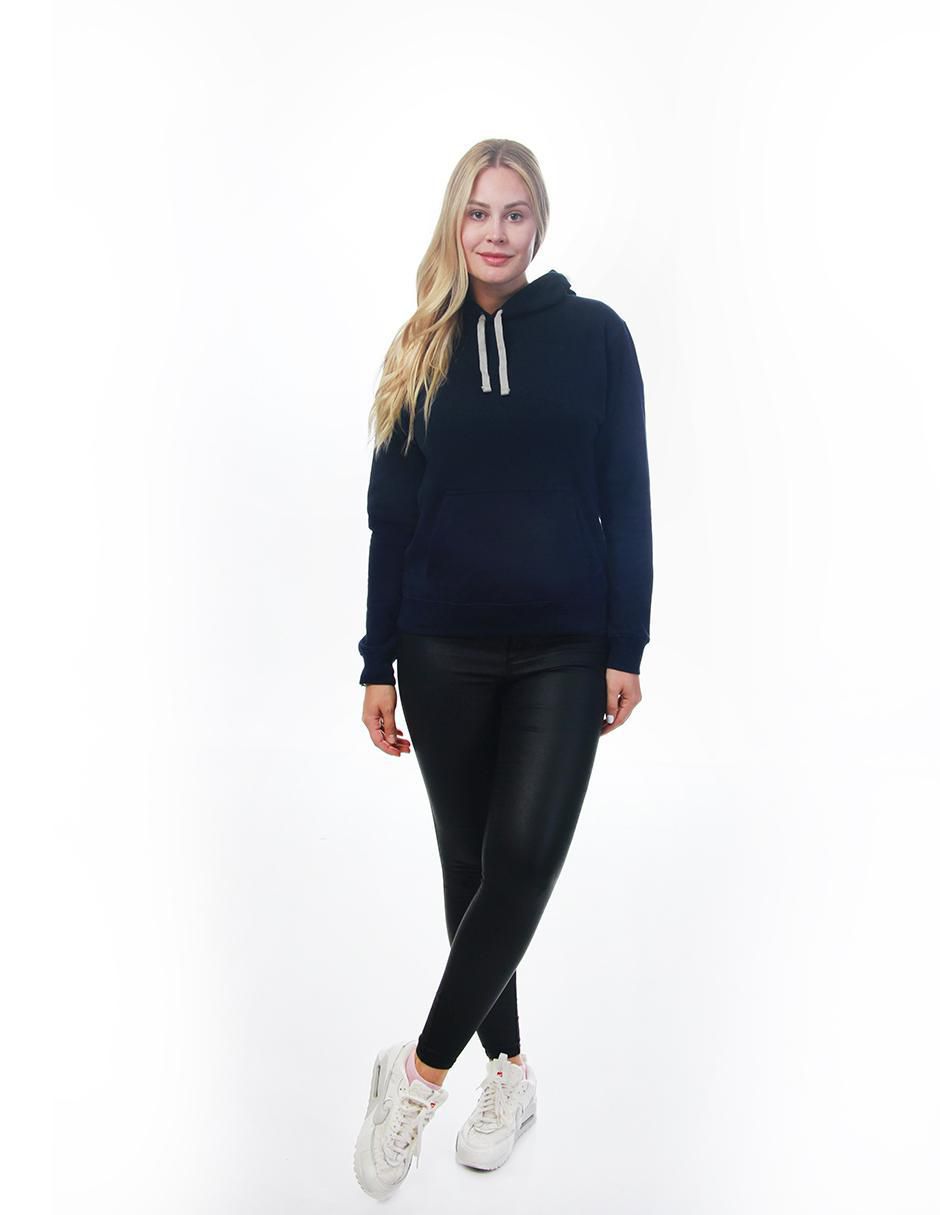 Sudadera con capucha y bolsa Básicos para mujer 6