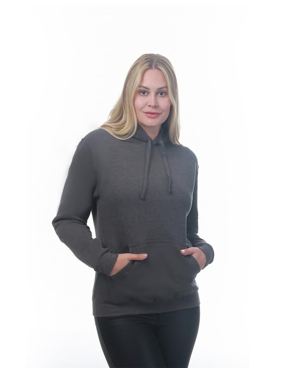 Sudadera con capucha y bolsa Básicos para mujer 9
