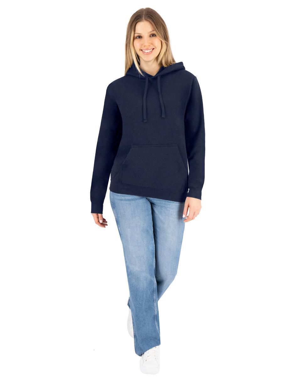 Sudadera con capucha y bolsa Básicos para mujer 6