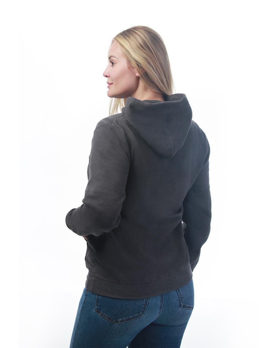 Sudadera con capucha y bolsa Básicos para mujer 5