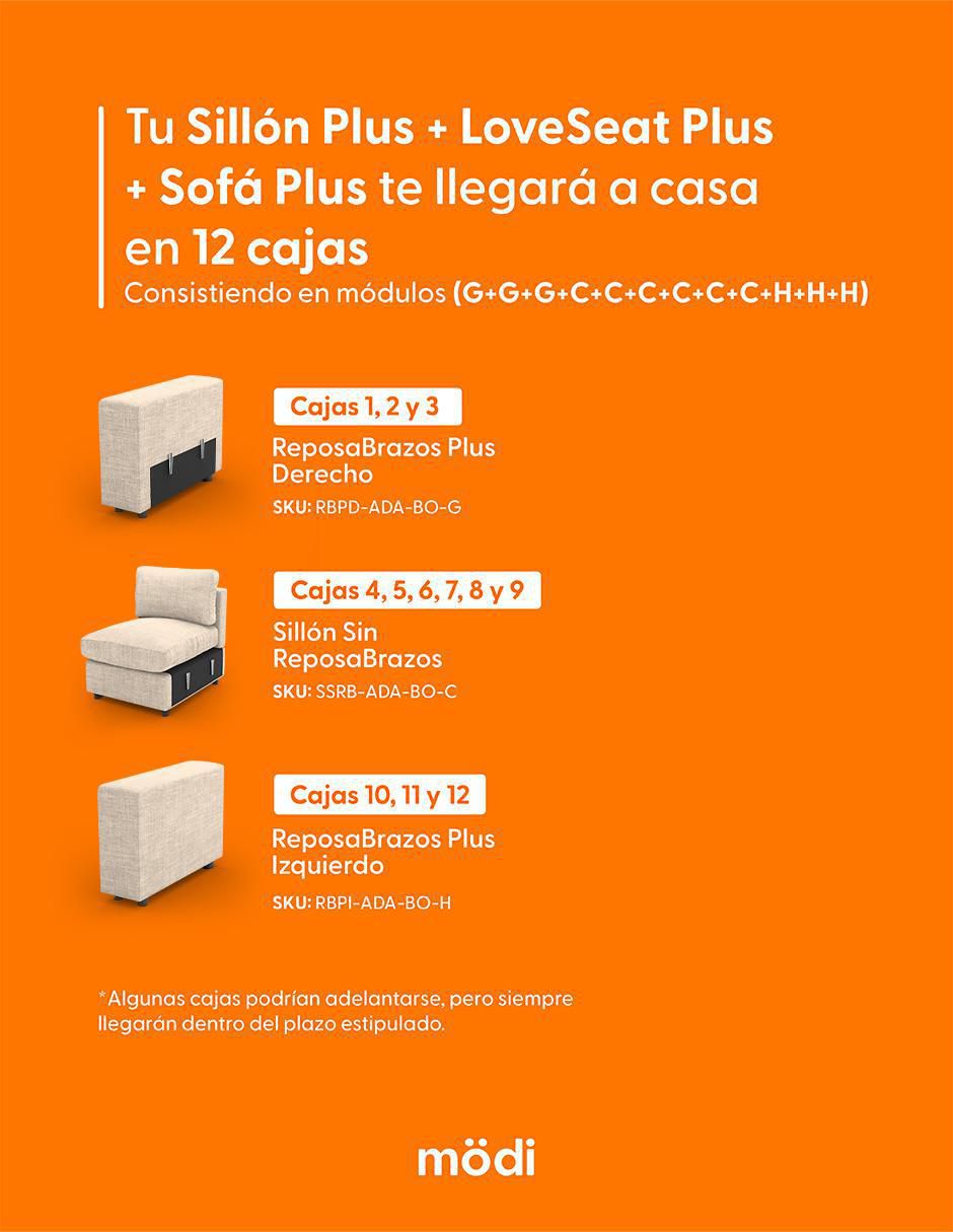Sala 3 piezas Adapti plus 5
