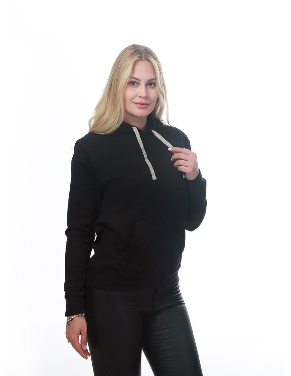 Sudadera con capucha y bolsa Básicos para mujer 2