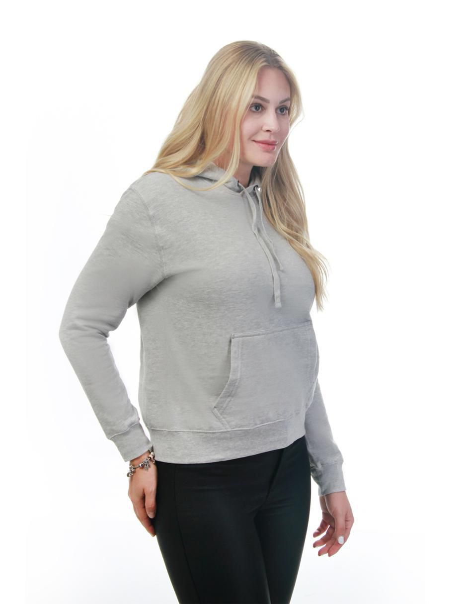 Sudadera con capucha y bolsa Indicum Denim Básicos para mujer