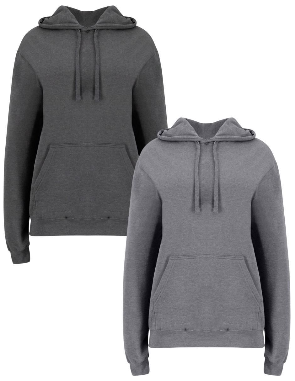 Sudadera con capucha y bolsa Básicos para mujer