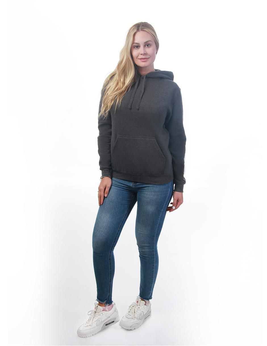 Sudadera con capucha y bolsa Básicos para mujer 2