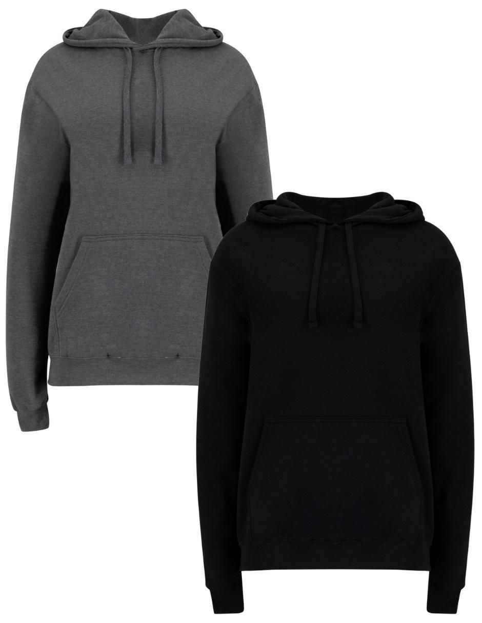 Sudadera con capucha y bolsa Básicos para mujer Sudadera con capucha y bolsa Básicos para mujer