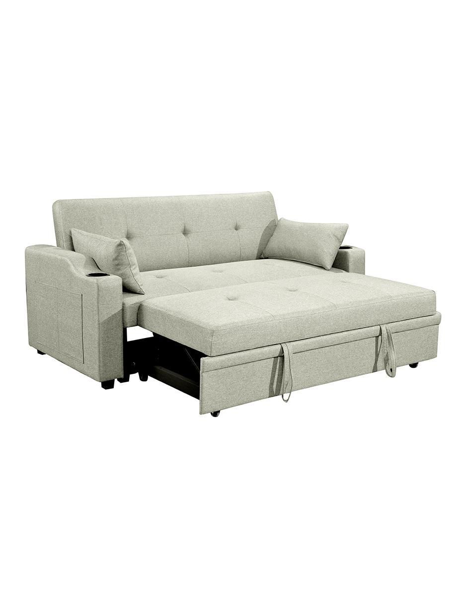 Sofá cama armable Sander Gris Claro Easy Living