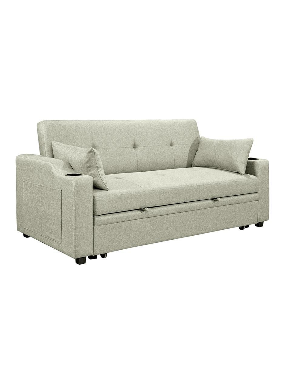 Sofá cama armable Sander Gris Claro Easy Living