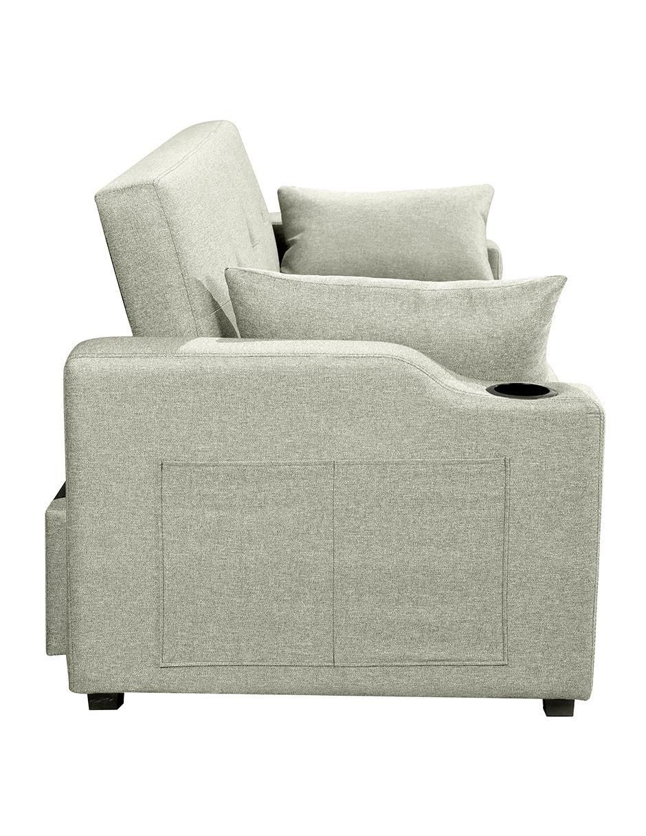 Sofá cama armable Sander Gris Claro Easy Living