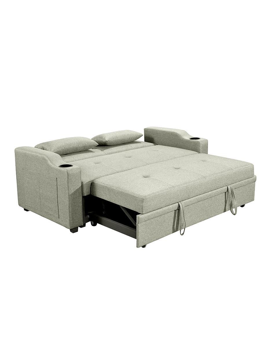 Sofá cama armable Sander Gris Claro Easy Living