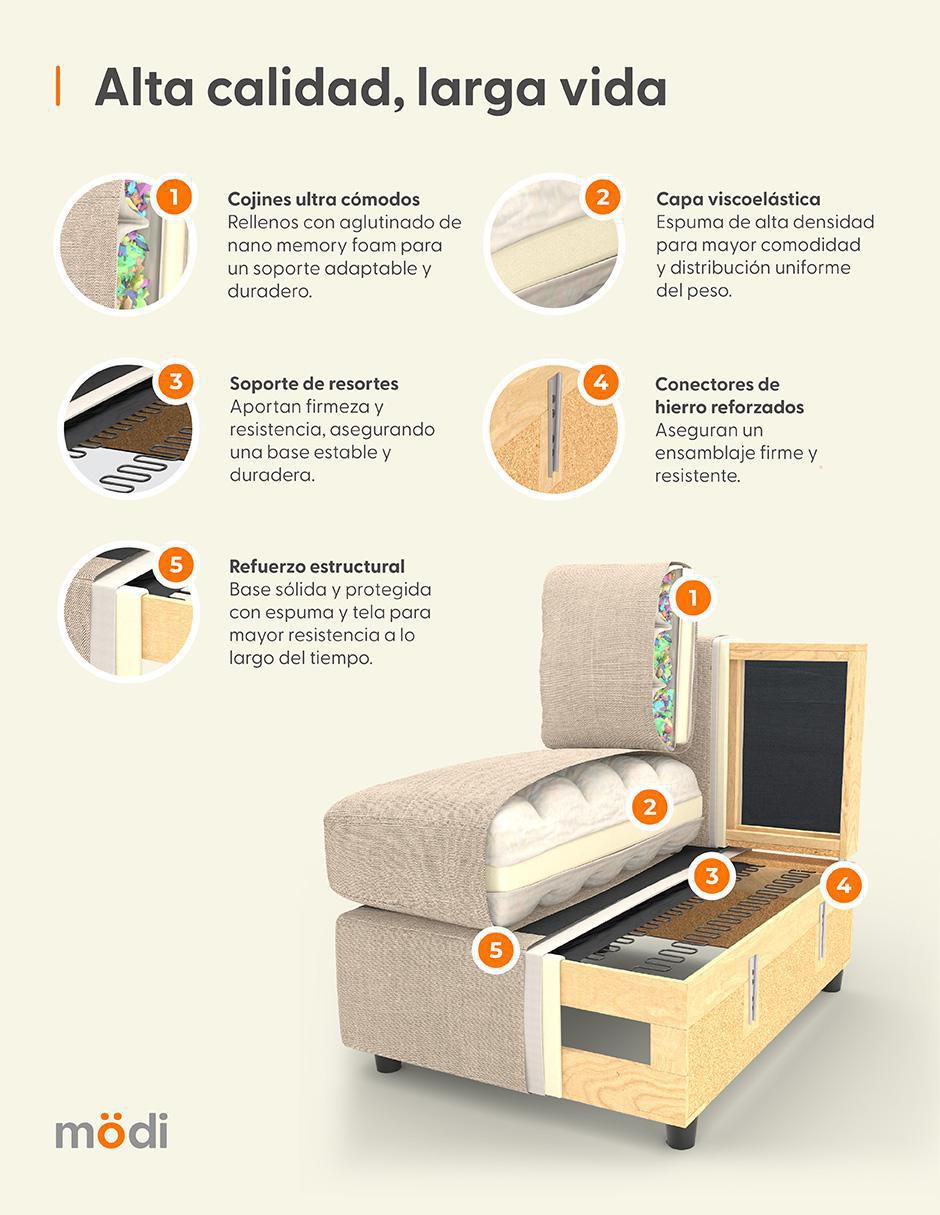 Sala modular de poliéster 6