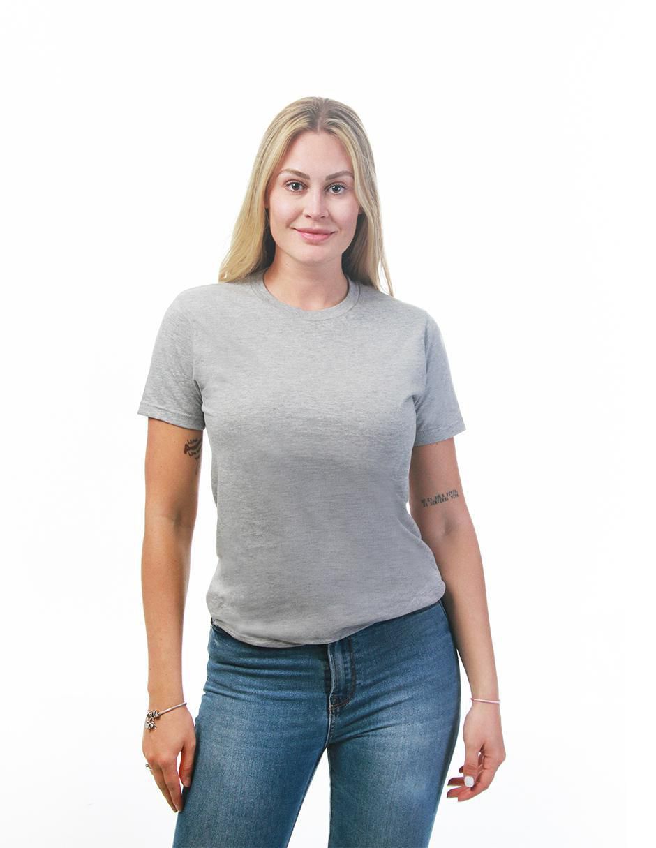 Playera manga corta Básicos cuello redondo para mujer 5