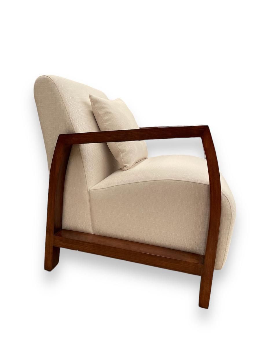 Sillón de madera pino 5
