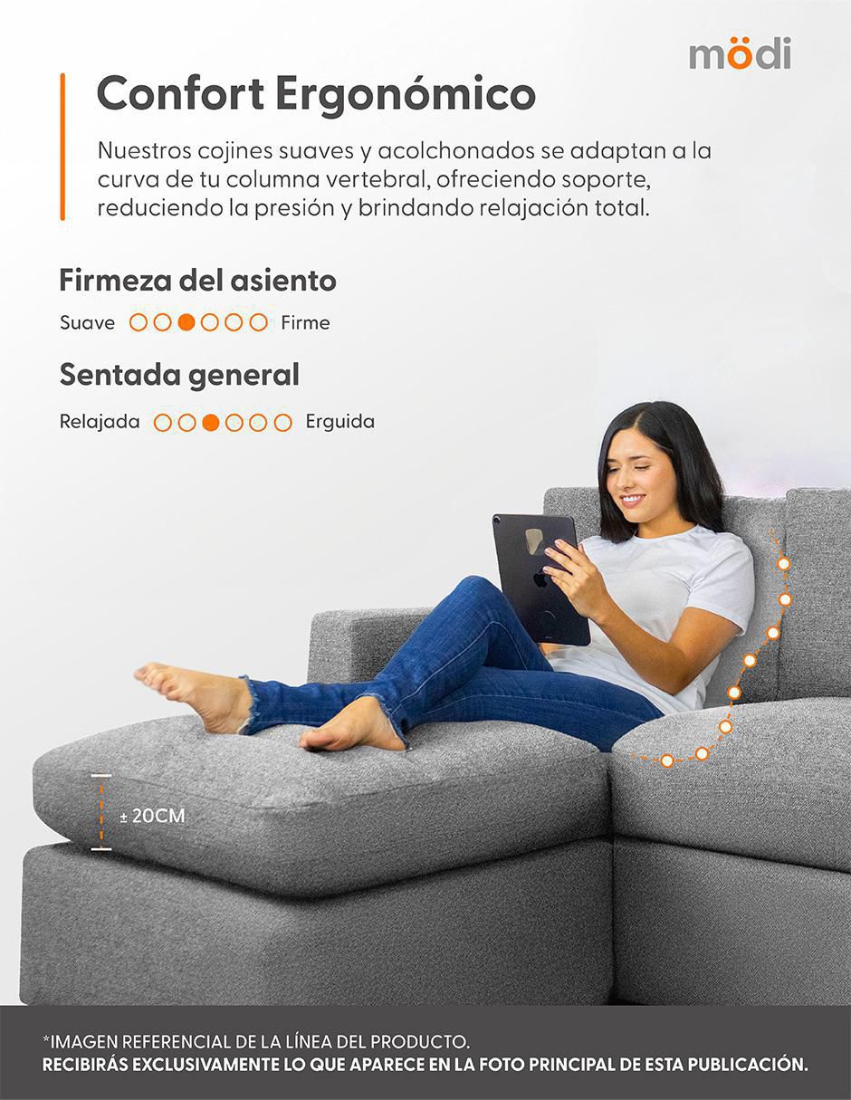 Juego de asiento con taburete Adapti Plus 3