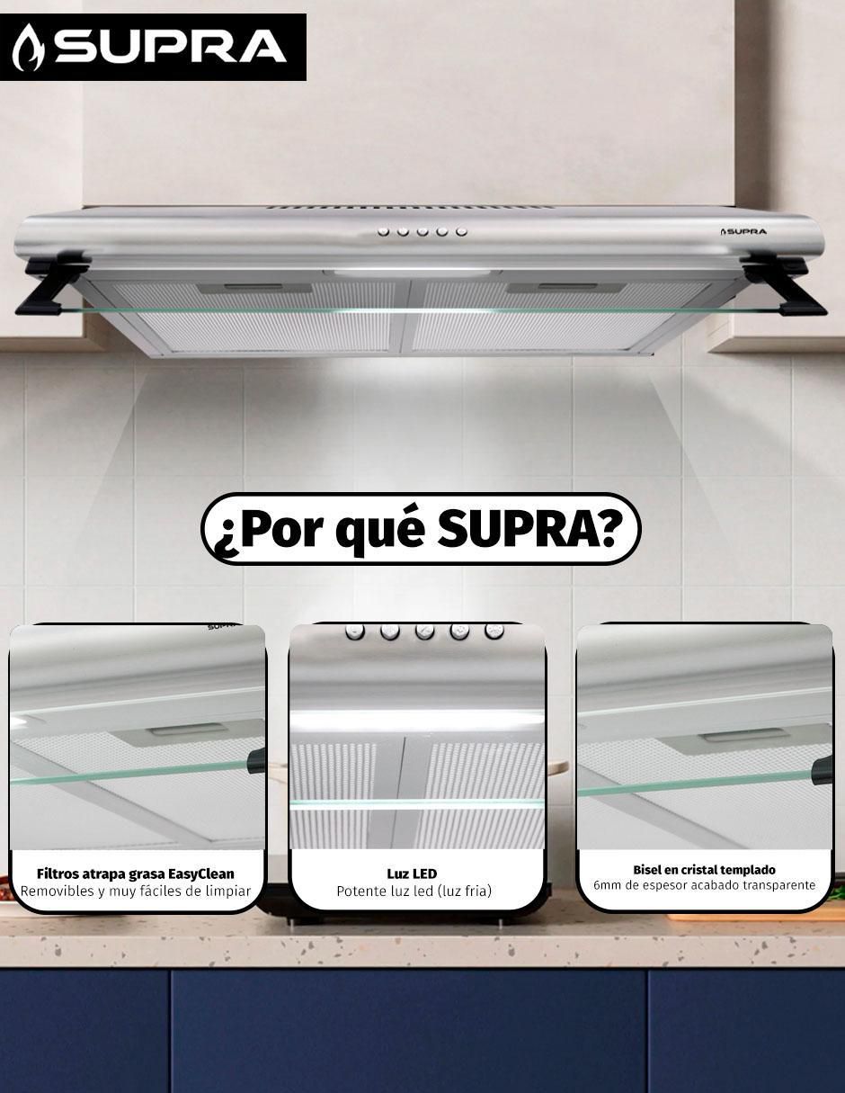Campana de pared Supra CB-60 de acero inoxidable