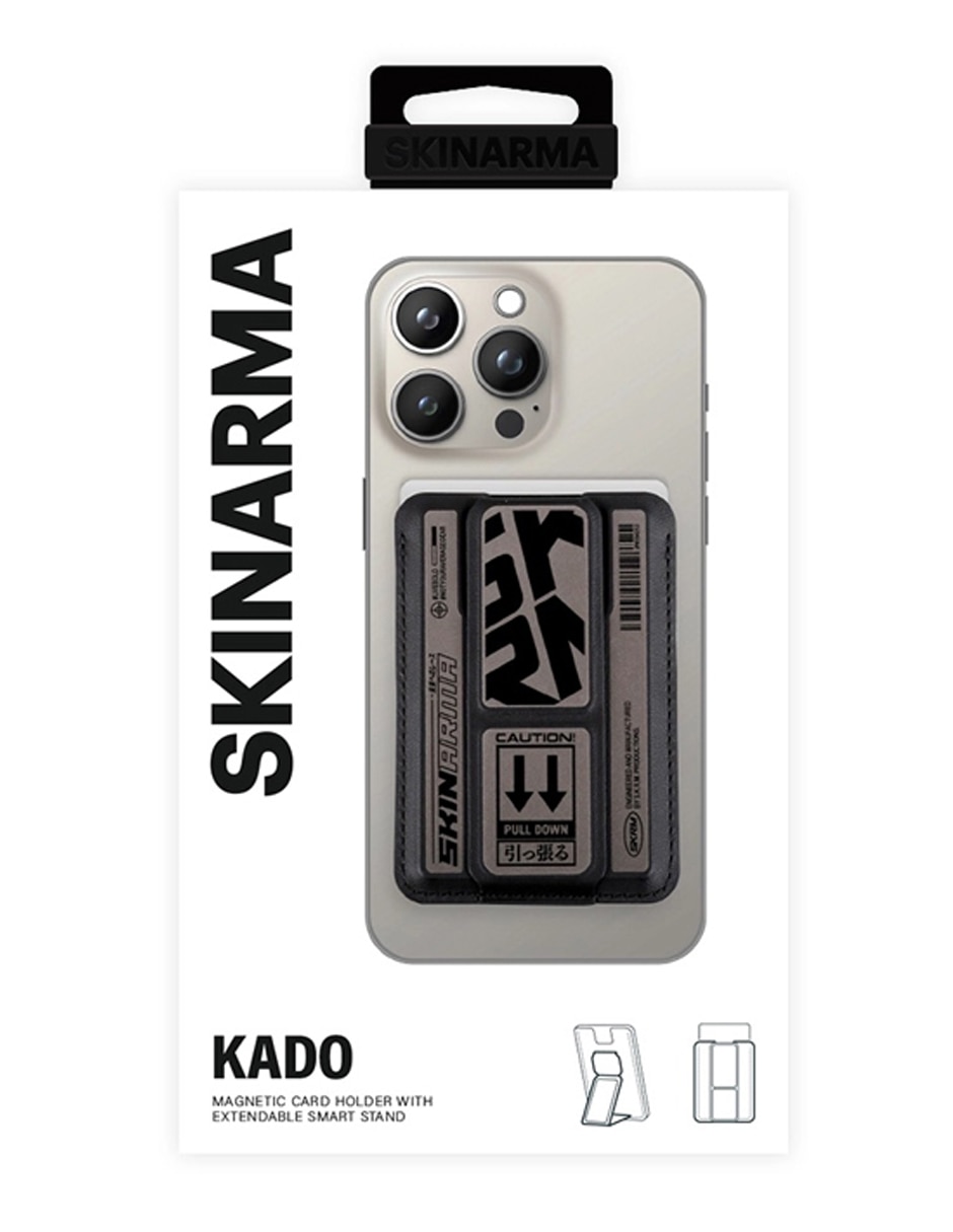 Tarjetero para celular Skinarma cuero unisex
