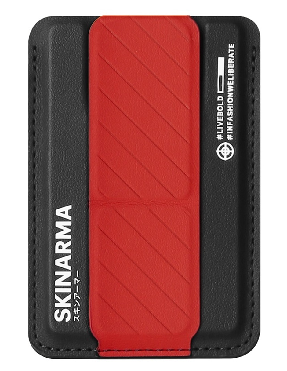 Tarjetero para celular cuero unisex 1