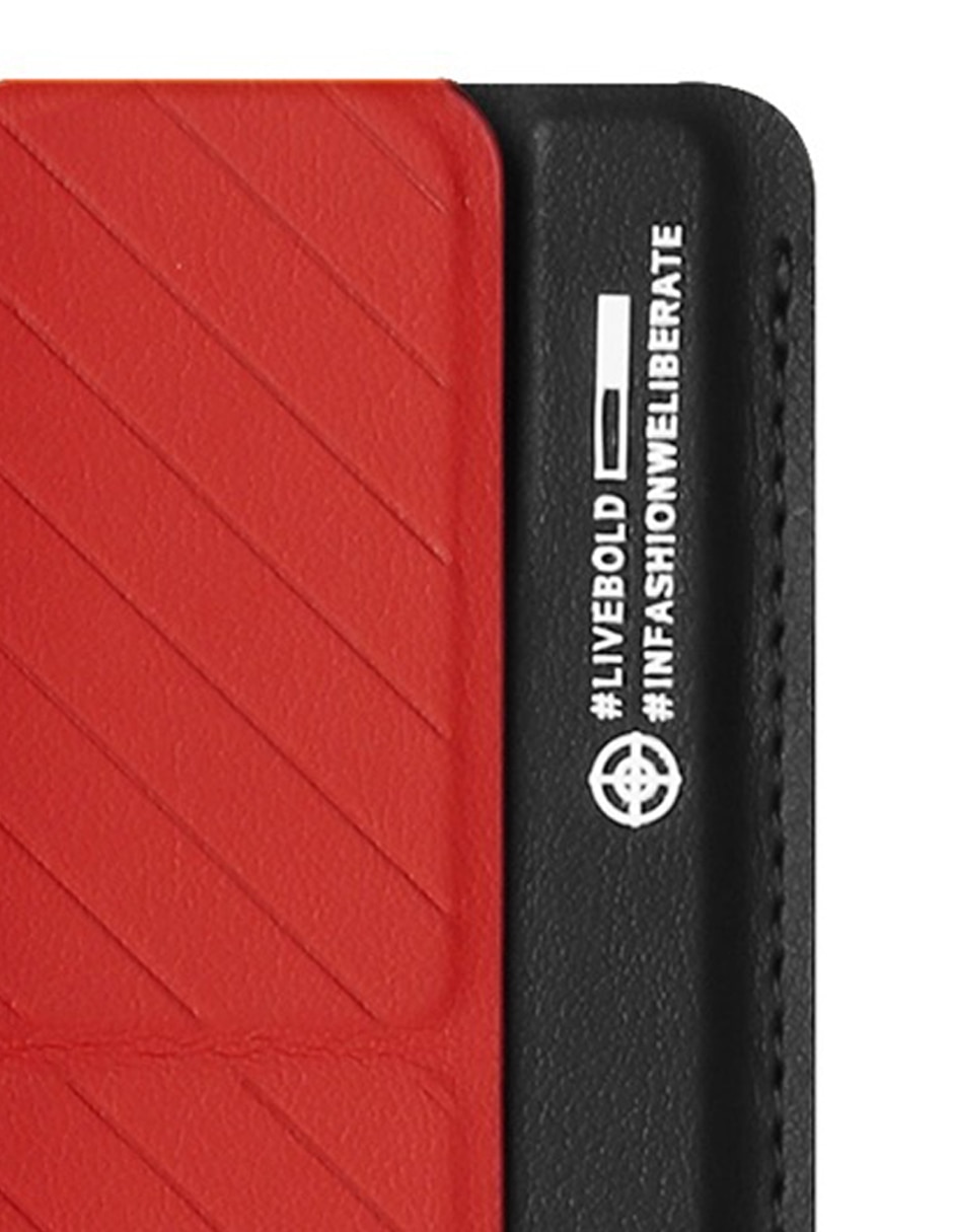 Tarjetero para celular cuero unisex 6