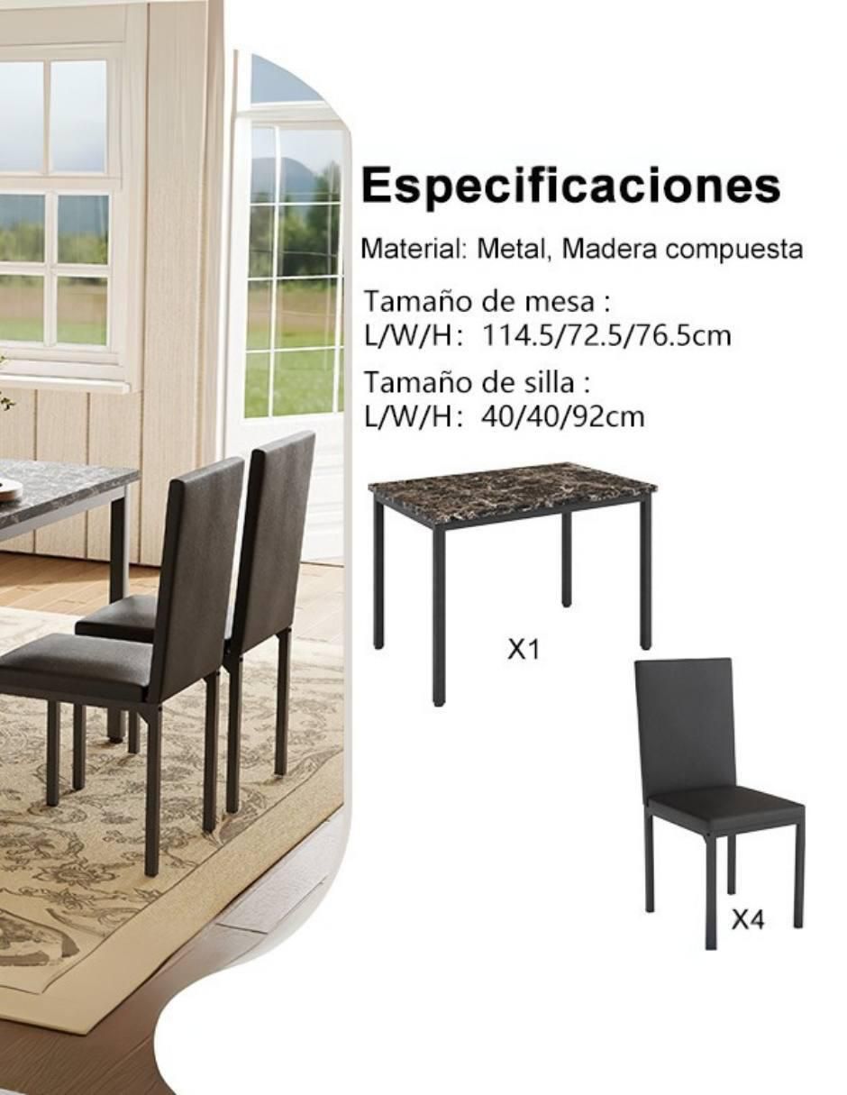 Comedor para 4 personas 10
