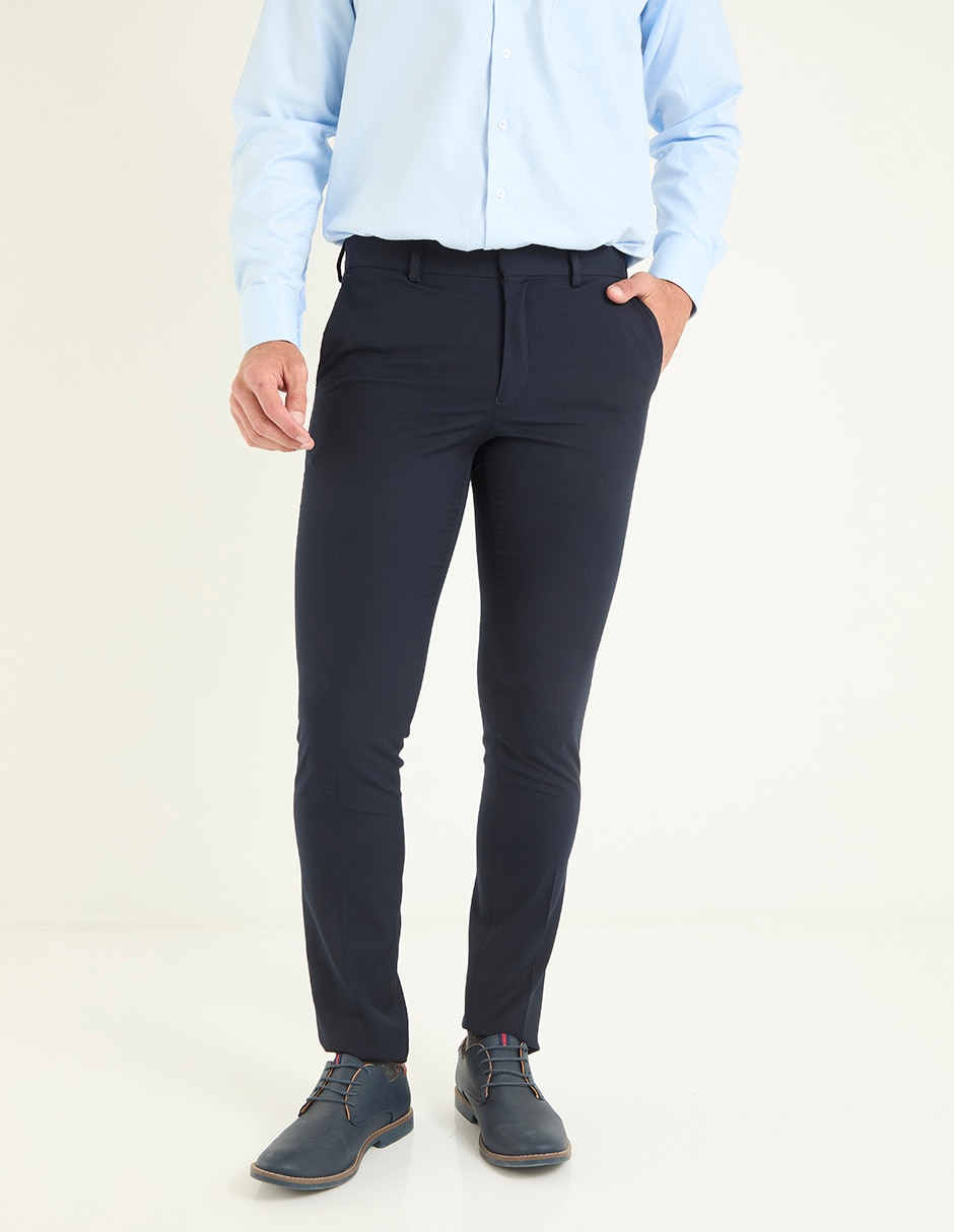 Pantalón de vestir regular para hombre 1