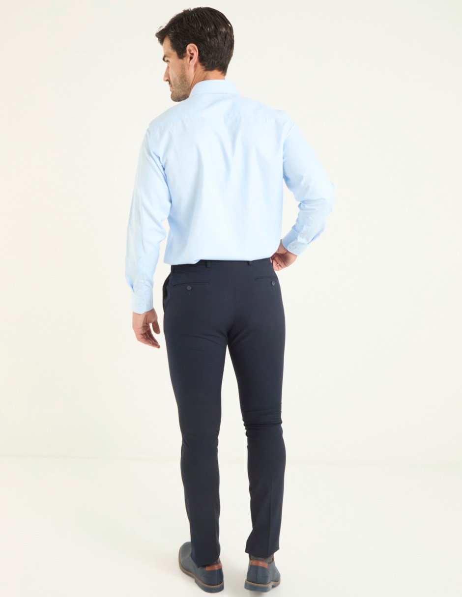 Pantalón de vestir regular para hombre 4