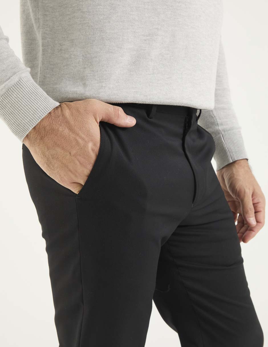 Pantalón de vestir regular para hombre 7
