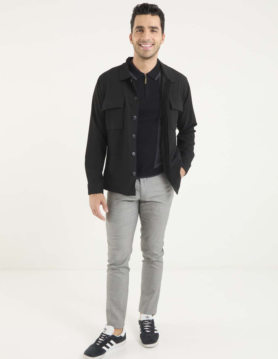 Pantalón de vestir slim para hombre 6