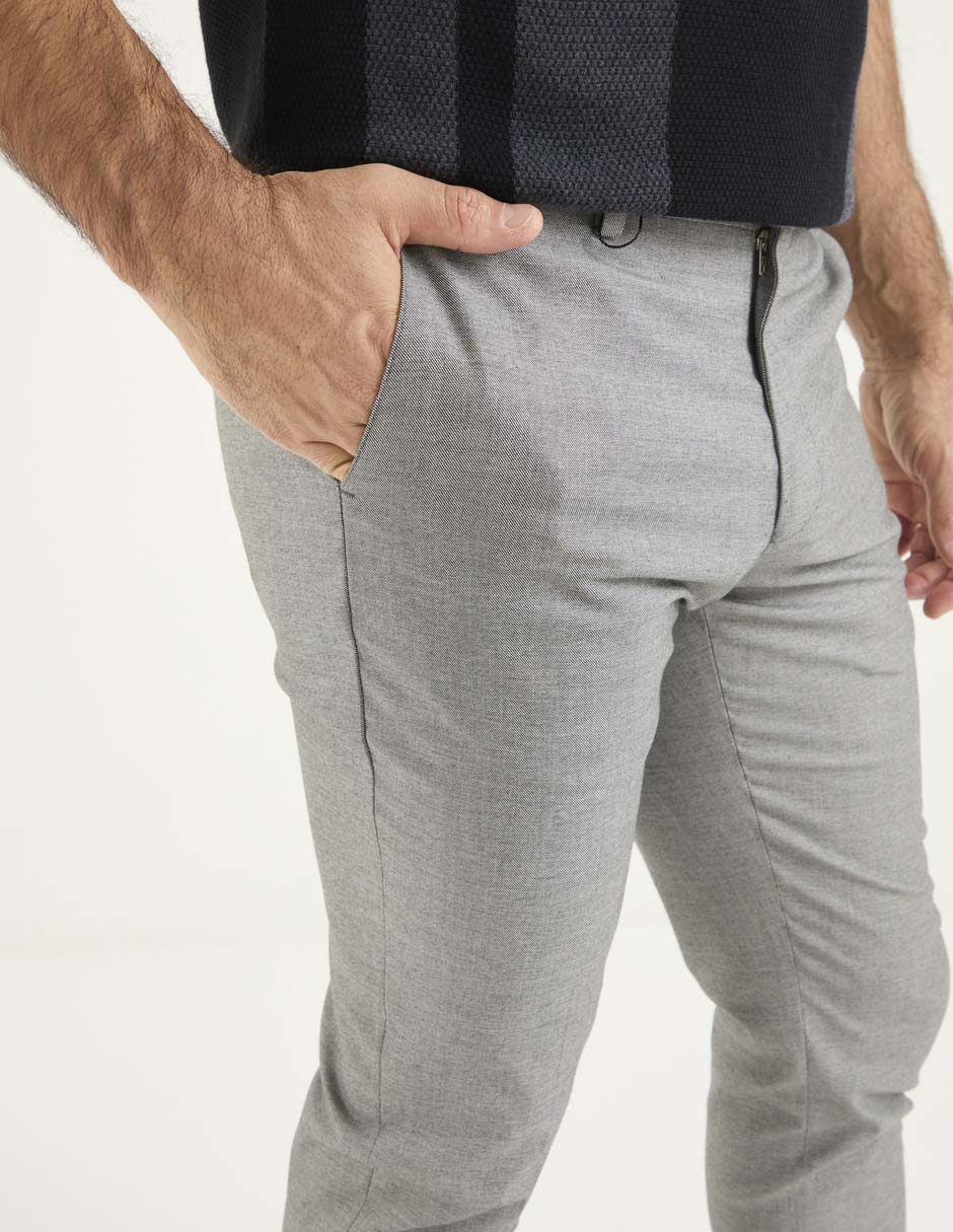 Pantalón de vestir slim para hombre 7