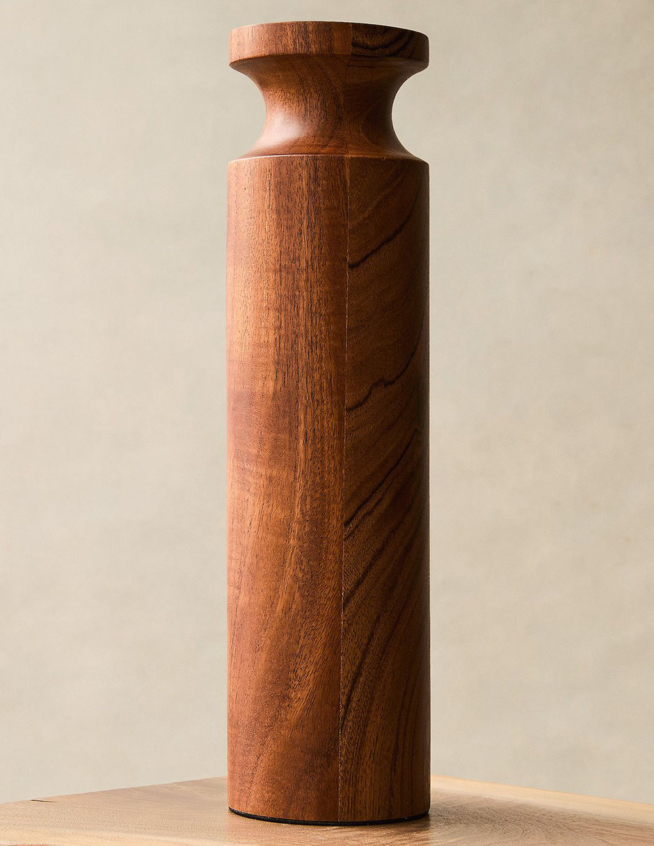 Florero Coutler Wood de Madera Florero Coutler Wood de Madera