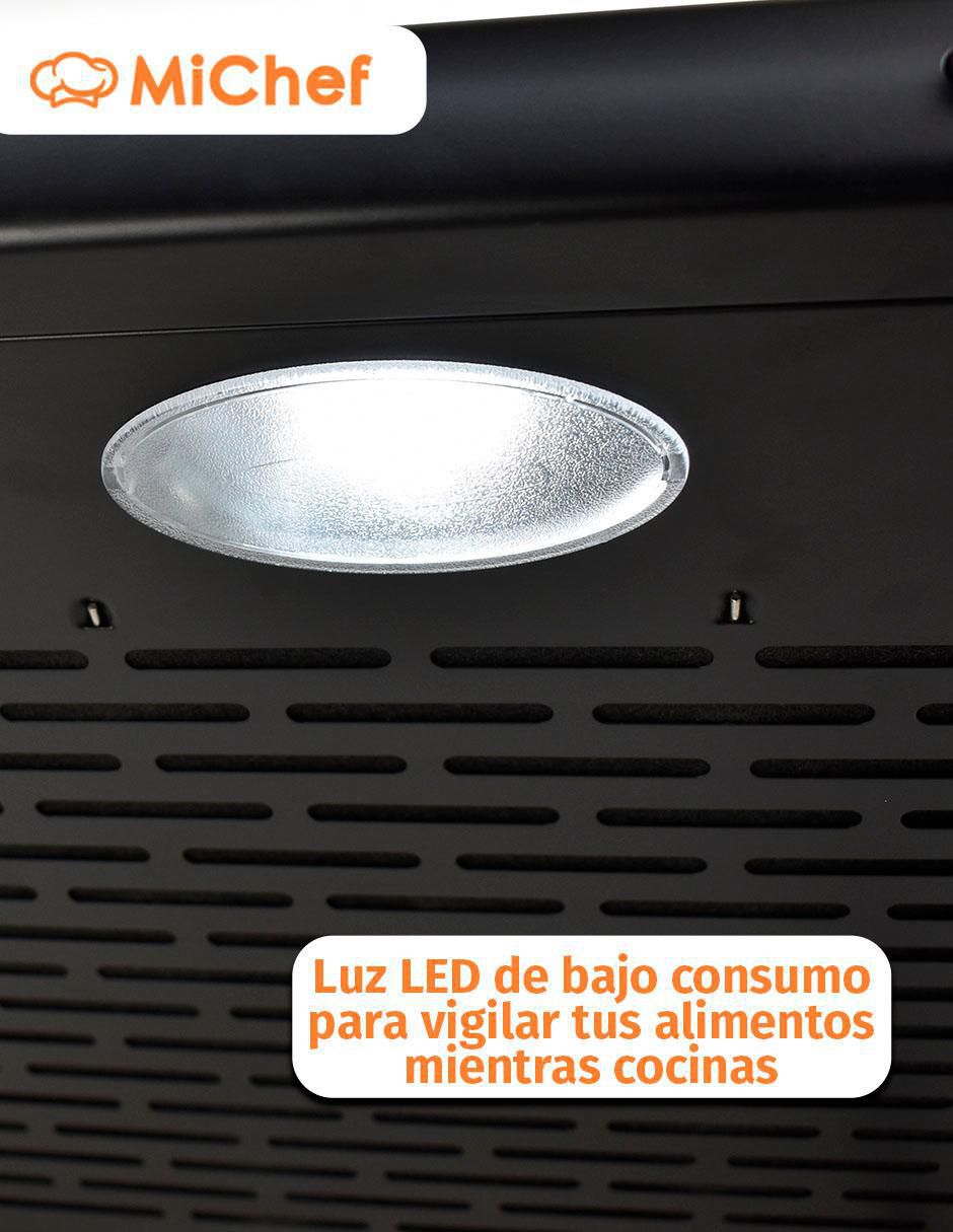 Campana plana Michef Aria N-60 de acero inoxidable