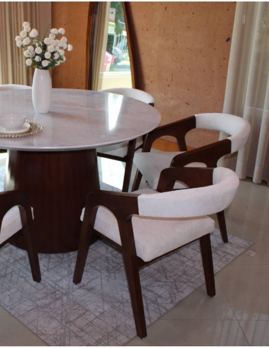 Comedor para 6 personas de mármol 5