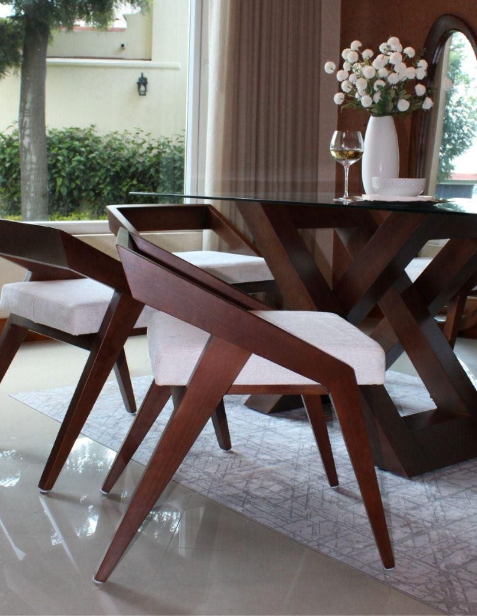 Comedor Brisa para 6 personas de cristal templado 6