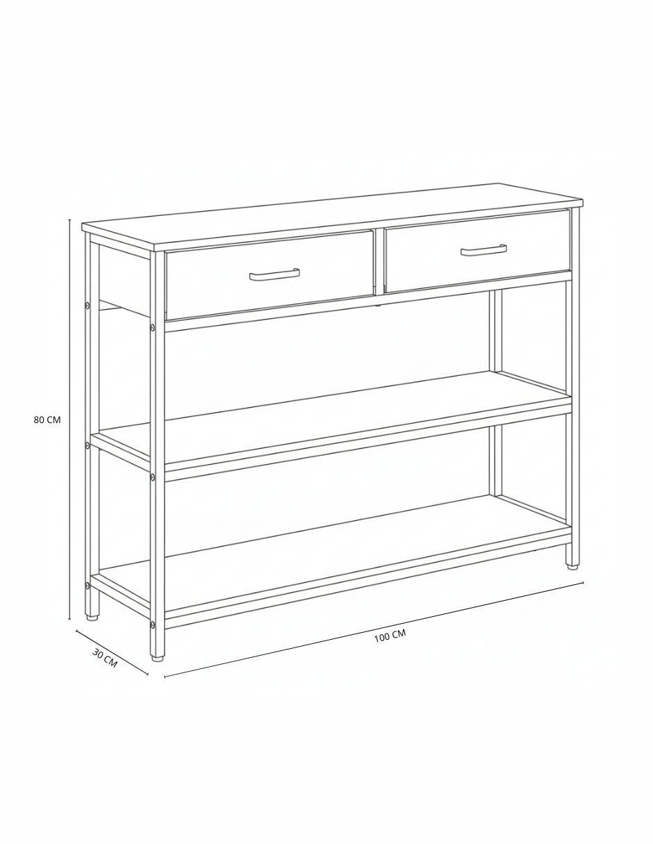 Credenza armable Credenza de melamina 6